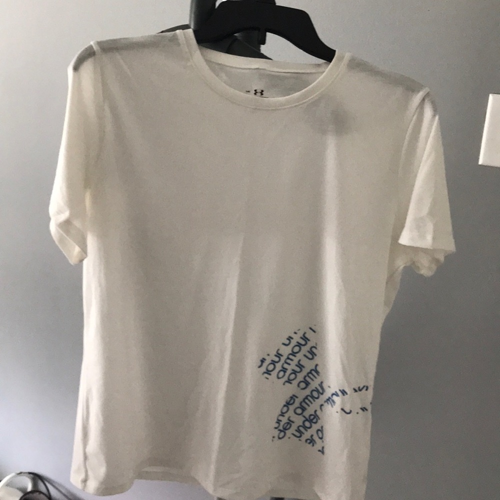 Under armor white T-shirt